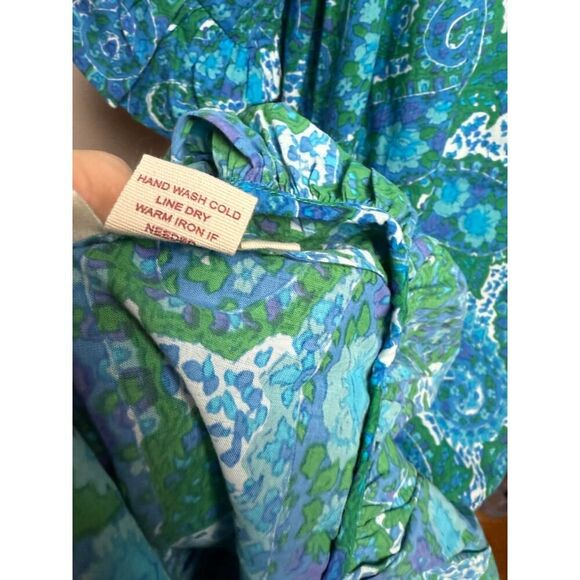 Alix of Bohemia Zelda Pool Paisley Dress NWT Sz. L - Picture 7 of 8